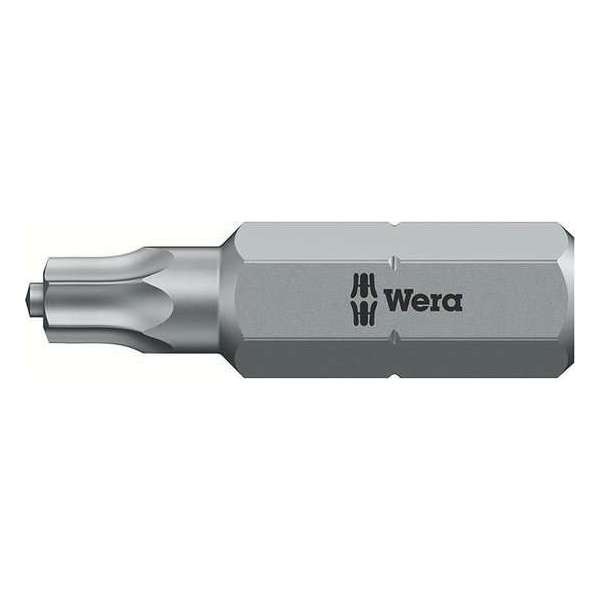 Wera Schroefbit TX15 25mm met stift 10 stuks Wera Schroefbit TX15 25mm met stift 10 stuks