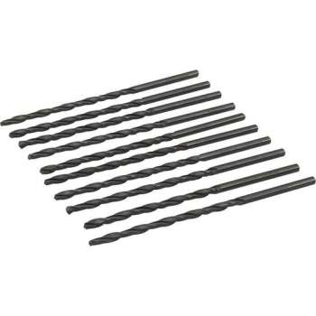 Silverline Lange Metaalboor Rolgewalst HSS-R - 4,5 x 126 mm - 10 stuks