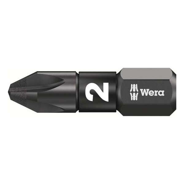 Wera 5057622001 1/4" Pozidrive Impaktor Bit - PZ3 x 25mm Wera 5057622001 1/4" Pozidrive Impaktor Bit - PZ3 x 25mm