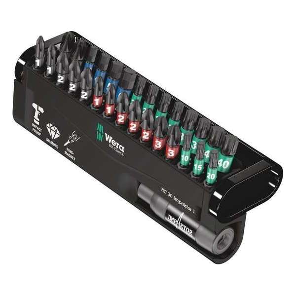 Wera 05057690001 30 delige Bitcheck Impaktor 1 bitset - PH/PZ/TX/HX Wera 05057690001 30 delige Bitcheck Impaktor 1 bitset - PH/PZ/TX/HX
