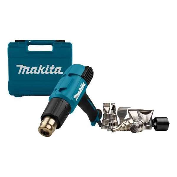 Makita HG6531CK Heteluchtpistool in koffer - 2000W - 550l/min Makita HG6531CK Heteluchtpistool in koffer - 2000W - 550l/min