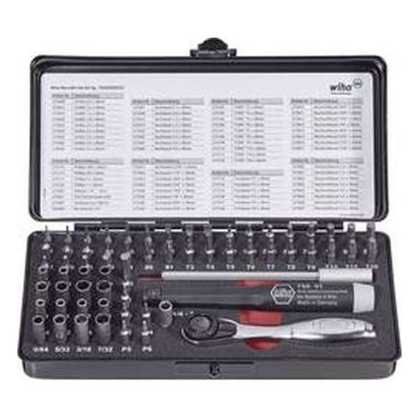 Wiha - Micro-Bit Set Esd 7000-Sk65Esd 65Tlg Wiha - Micro-Bit Set Esd 7000-Sk65Esd 65Tlg