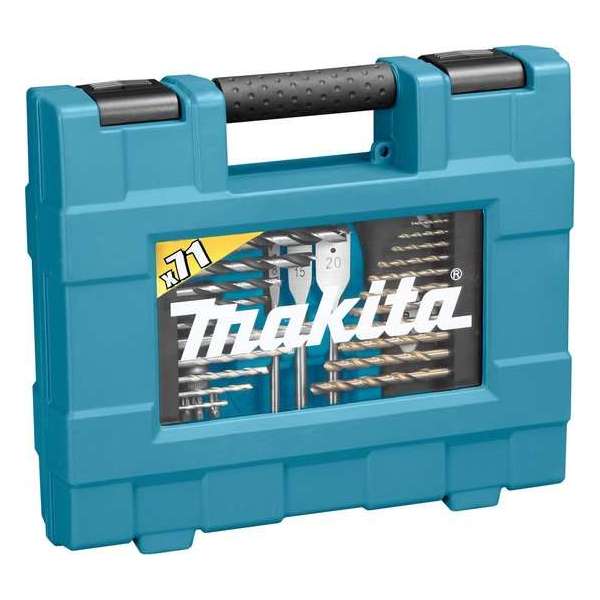 Makita D-33691 Boor-/schroefbitset 71-delig Makita D-33691 Boor-/schroefbitset 71-delig
