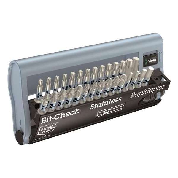 Wera 5071109001 30-delige Bit-Check RVS Bitset Wera 5071109001 30-delige Bit-Check RVS Bitset