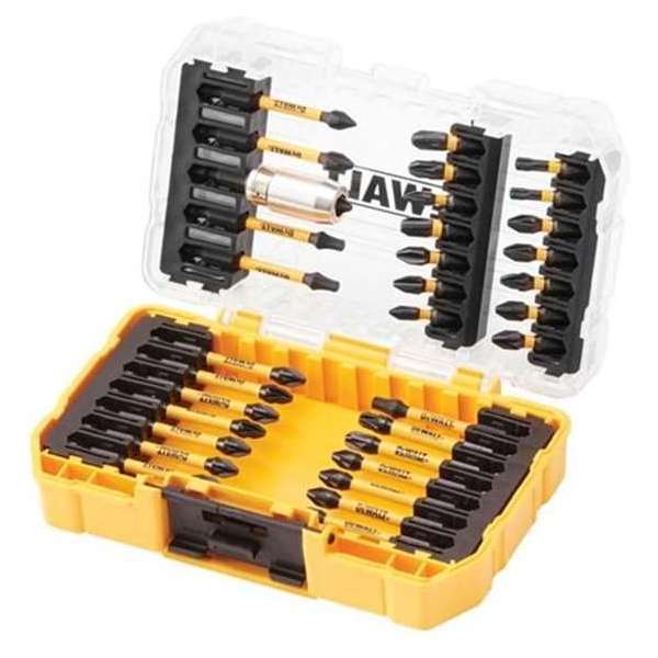 Dewalt DT70746T-QZ 34-delige Bitset in cassette - PH/PZ/TX Dewalt DT70746T-QZ 34-delige Bitset in cassette - PH/PZ/TX