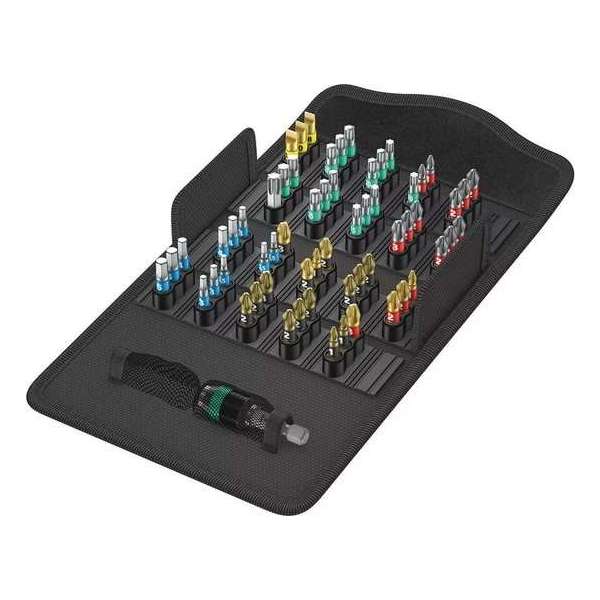 Wera 5057441001 61-delige Bit-Safe Bitset in etui Wera 5057441001 61-delige Bit-Safe Bitset in etui