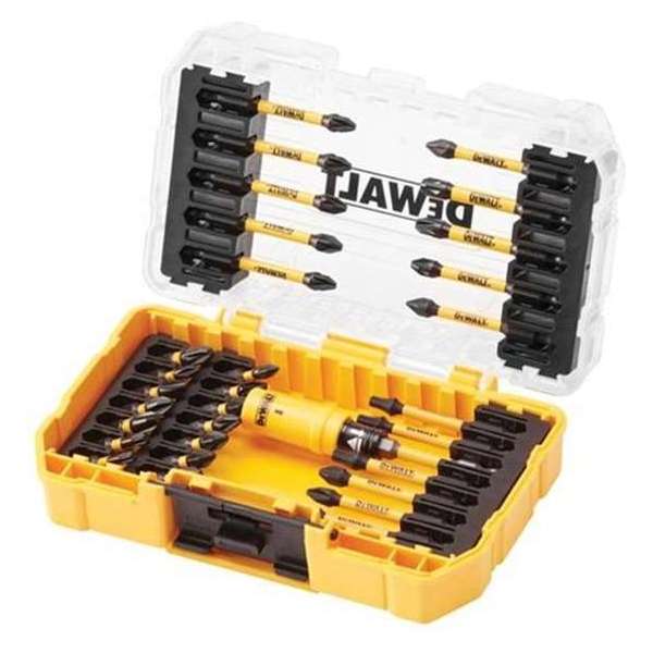 Dewalt DT70737T 31-delige bitset in cassette - PH/PZ/TX Dewalt DT70737T 31-delige bitset in cassette - PH/PZ/TX