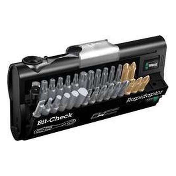 Wera BC BR 30 8001 A SB 05073640001 Bitset 31-delig Plat, Kruiskop Phillips, Kruiskop Pozidriv, Inbus, Torx, Torx BO Wera BC BR 30 8001 A SB 05073640001 Bitset 31-delig Plat, Kruiskop Phillips, Kruiskop Pozidriv, Inbus, Torx, Torx BO