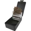 Heller 23777 2 Hss Metaal-Spiraalboorset 25-Delig Kobalt Cilinderschacht 1 Set