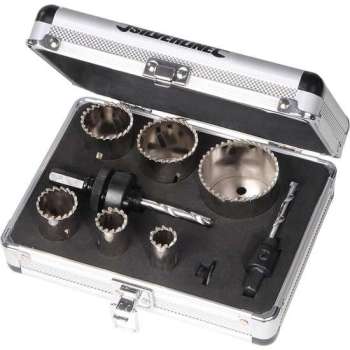 Silverline 11-delige diamant gatenzaag set 19-57 mm