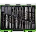 Reca Viso-Koffer  assortiment spiraalboren 1-10,5 mm DIN338 HSS-Co