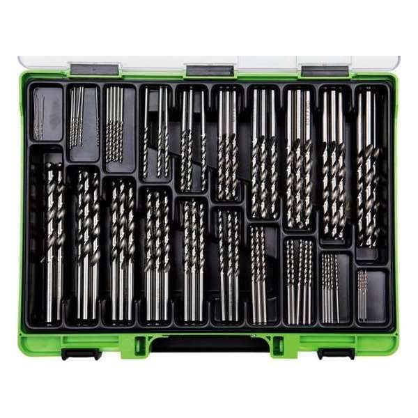 Reca Viso-Koffer assortiment spiraalboren 1-10,5 mm DIN338 HSS-Co Reca Viso-Koffer assortiment spiraalboren 1-10,5 mm DIN338 HSS-Co