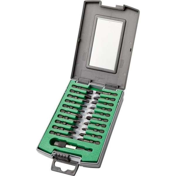 HiKOKI 751190 21 delige bitset in cassette HiKOKI 751190 21 delige bitset in cassette