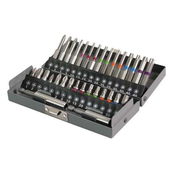 Dynaplus bitset prof 32-delig metalen box Dynaplus bitset prof 32-delig metalen box