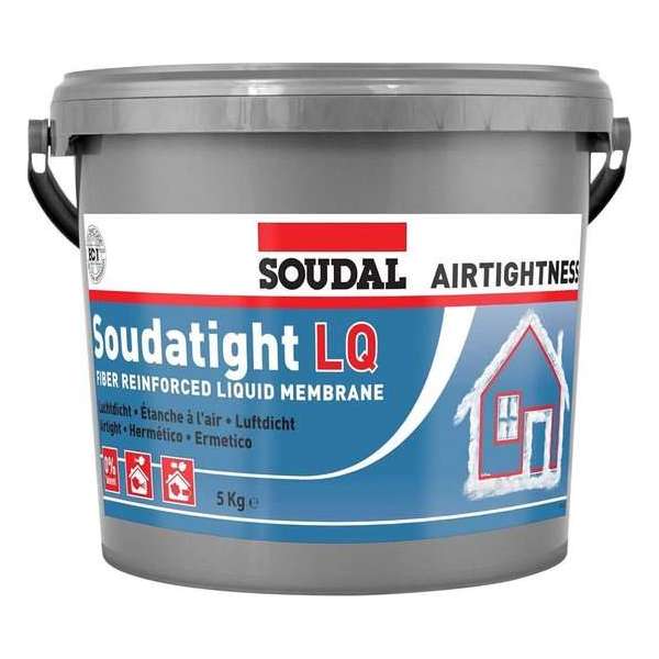 Soudatight LQ Brush afdichtingscoating wit (4.5kg) Soudatight LQ Brush afdichtingscoating wit (4.5kg)