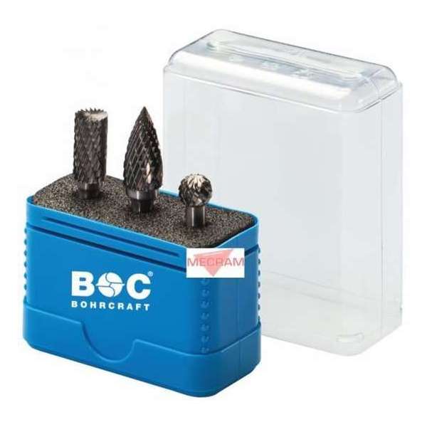 Bohrcraft Stiftfrees - Stiftfrezenset 3-delig Bohrcraft Stiftfrees - Stiftfrezenset 3-delig