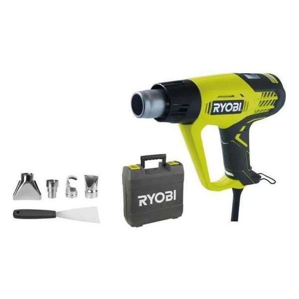 Ryobi heteluchtpistool EHG2020LCD 2000W Ryobi heteluchtpistool EHG2020LCD 2000W