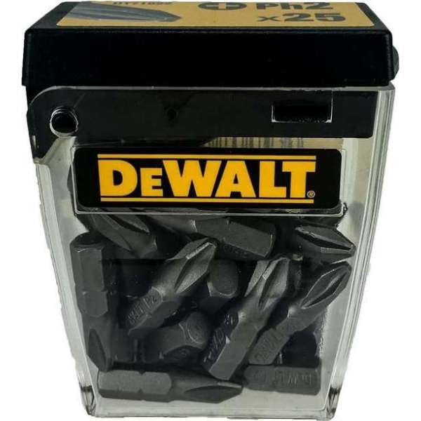 DeWalt DT71522 Ph2 bitjes - 25mm (25st) DeWalt DT71522 Ph2 bitjes - 25mm (25st)