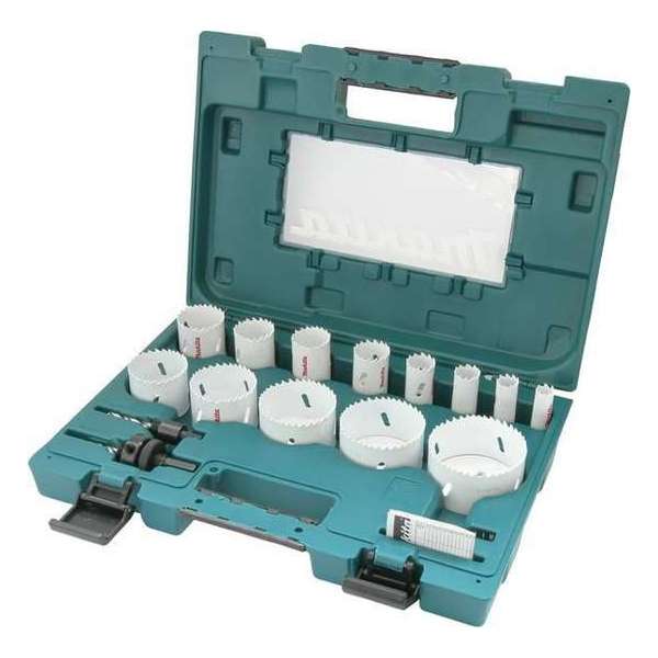 MAKITA ACCESSOIRES D-63993 - 13-DELIGE GATENZAGEN IN VERSCHILLENDE MATEN VOOR HOUT, PVC, NON-FERRO METALEN - D-63993 MAKITA ACCESSOIRES D-63993 - 13-DELIGE GATENZAGEN IN VERSCHILLENDE MATEN VOOR HOUT, PVC, NON-FERRO METALEN - D-63993