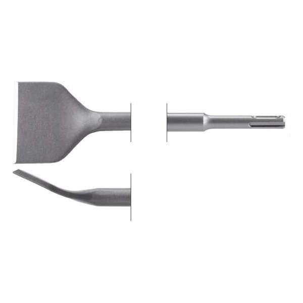 Rotec - SDS-plus spadebeitel, gebogen, 60 x 250 mm. Rotec - SDS-plus spadebeitel, gebogen, 60 x 250 mm.