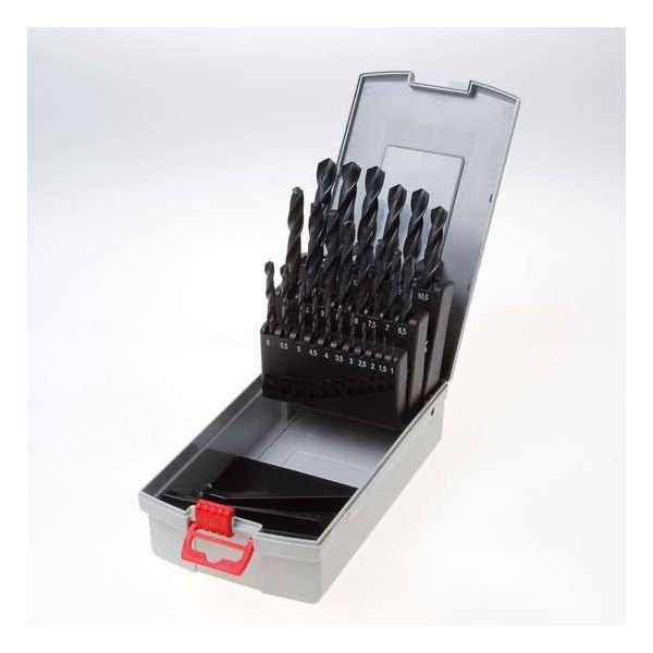 Bosch Metaalborenset Pro HSS-R 25-delig diameter 1-10mm Bosch Metaalborenset Pro HSS-R 25-delig diameter 1-10mm