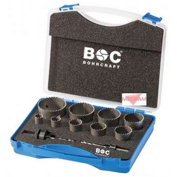Bohrcraft HM gatzagen Multi-Cut gatzagenset 11-delig - gatzaag Bohrcraft HM gatzagen Multi-Cut gatzagenset 11-delig - gatzaag