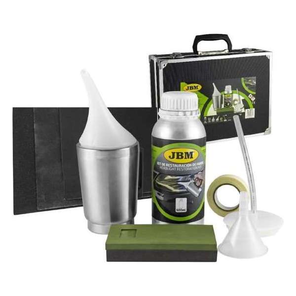 JBM Tools | Restauratiekit koplampen | voor verbrande/wazige koplampen JBM Tools | Restauratiekit koplampen | voor verbrande/wazige koplampen