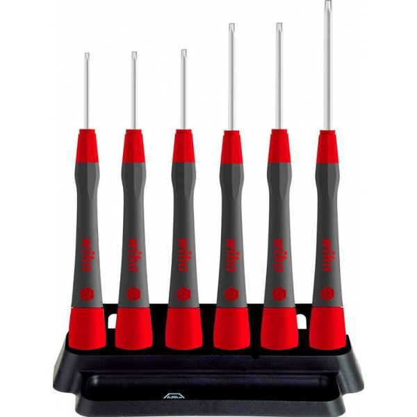 Wiha 267PRK601 PicoFinish 6-delige FijnSchroevendraaierset - Torx Wiha 267PRK601 PicoFinish 6-delige FijnSchroevendraaierset - Torx