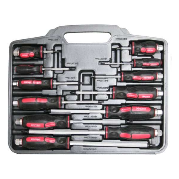 Höfftech schroevendraaier set in koffer 12-delig PH + Torx Höfftech schroevendraaier set in koffer 12-delig PH + Torx