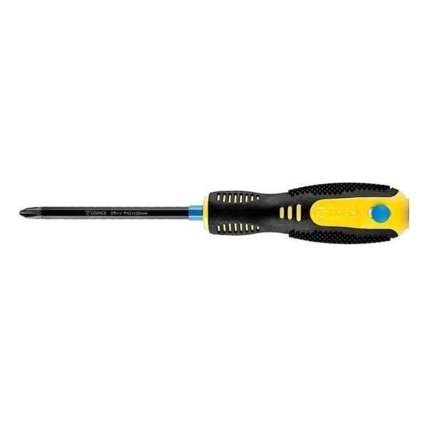 TOPEX Schroevendraaier Philips PH2 x 200 mm TOPEX Schroevendraaier Philips PH2 x 200 mm