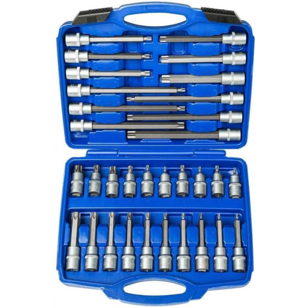 TecTake -  Lange Torx doppenset 32-dlg - 402448