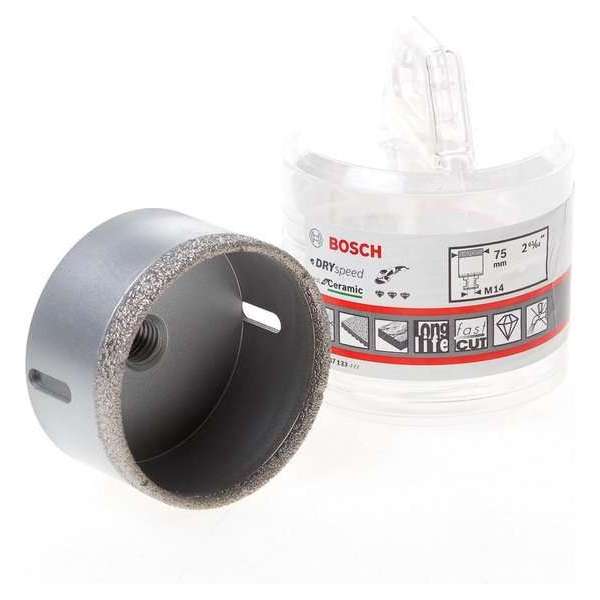 Bosch - Diamantboren voor droog boren Dry Speed Best for Ceramic 75 x 35 mm Bosch - Diamantboren voor droog boren Dry Speed Best for Ceramic 75 x 35 mm
