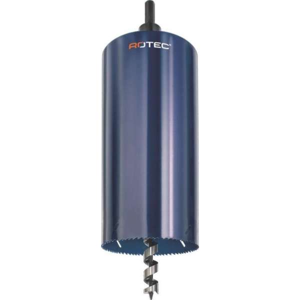 Dakdoorvoerboor 130x300mm 4-6tpi incl.boor + 6 kant. adapter Dakdoorvoerboor 130x300mm 4-6tpi incl.boor + 6 kant. adapter