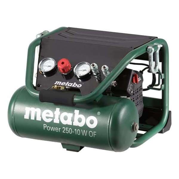 Metabo Power 250-10 W OF Compressor - 1500W - 10 bar - 10L - 100 l/min Metabo Power 250-10 W OF Compressor - 1500W - 10 bar - 10L - 100 l/min
