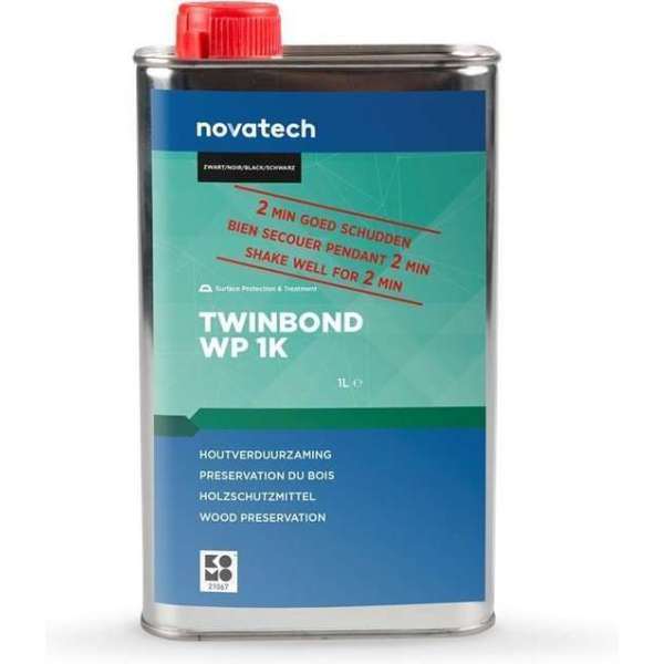 Twinbond WP 1K houtverduurzaming (1ltr) Twinbond WP 1K houtverduurzaming (1ltr)