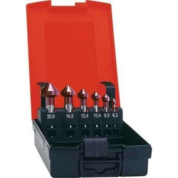 Kopverzinkboren-set D335C TiAIN 6,3-20,5mm, 90 Grad Kopverzinkboren-set D335C TiAIN 6,3-20,5mm, 90 Grad