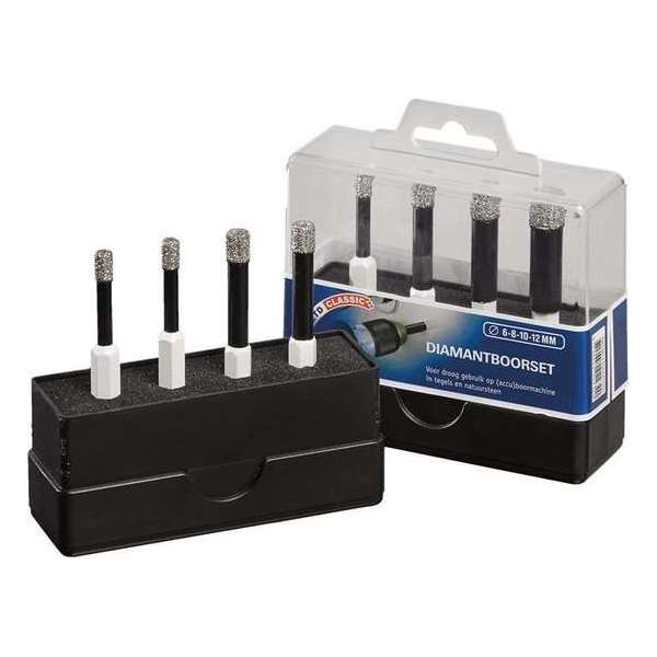 Carat ETD set boormachine ø6-8-10-12 classic Carat ETD set boormachine ø6-8-10-12 classic