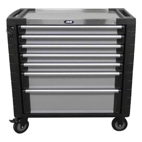 JBM Tools | GEREEDSCHAPSWAGEN MET OMVALBEVEILIGING SYSTEEM, XL- GRIJS - LEEG JBM Tools | GEREEDSCHAPSWAGEN MET OMVALBEVEILIGING SYSTEEM, XL- GRIJS - LEEG