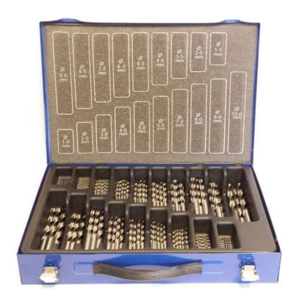 Bohrcraft Profi Plus borenset 70 delig DIN338 spiraalboren HSS-G Bohrcraft Profi Plus borenset 70 delig DIN338 spiraalboren HSS-G