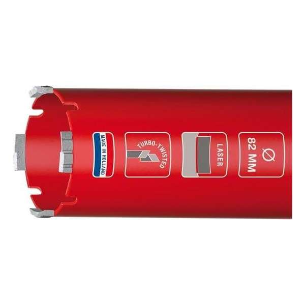Carat dustec laser droogboor ø112x340xm16 Carat dustec laser droogboor ø112x340xm16