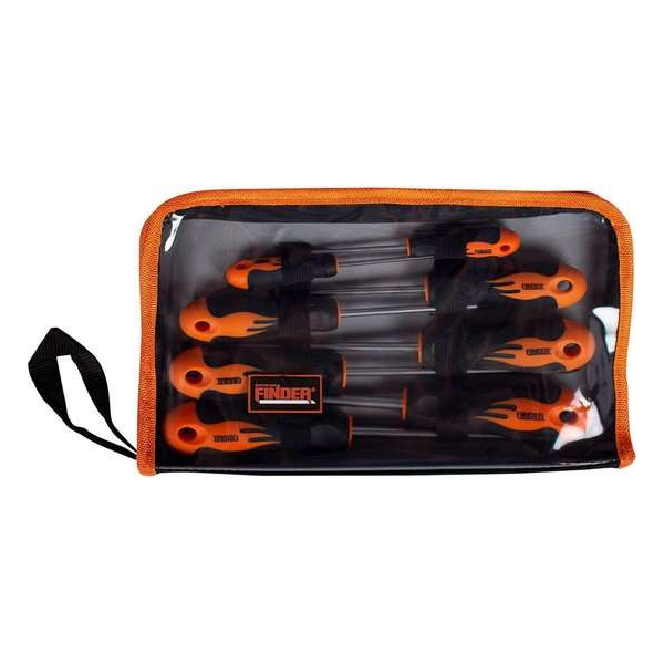 Finder Tools Magnetische Schroevendraaier Set 8-delig Finder Tools Magnetische Schroevendraaier Set 8-delig