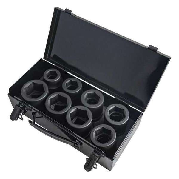 JBM Tools | Set van 8 slagkoppen 1" JBM Tools | Set van 8 slagkoppen 1"