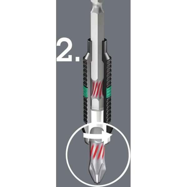 Wera bit diamant 1.2x6.5mm 800/1BDC Wera bit diamant 1.2x6.5mm 800/1BDC