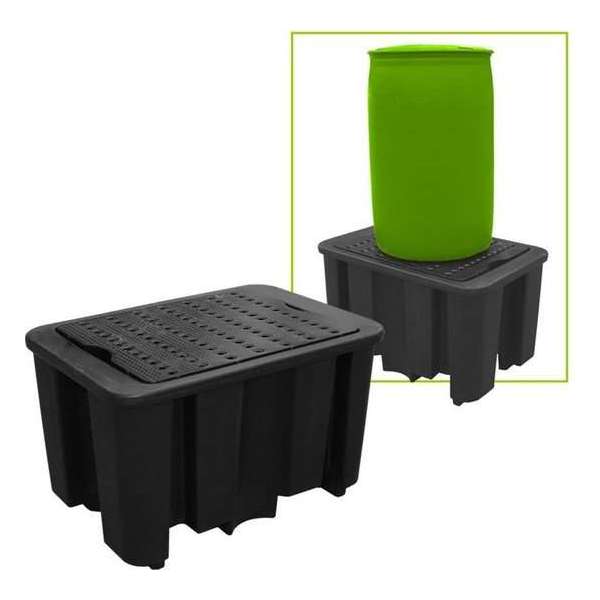JBM Tools | Pallet met een tank - 1 verticale vat JBM Tools | Pallet met een tank - 1 verticale vat