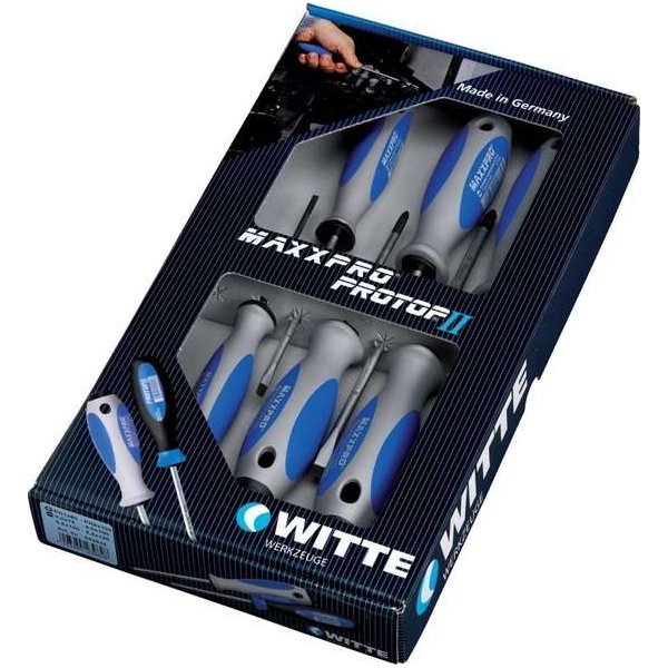 Witte Maxxpro Schroevendraaierset - 5 delig Witte Maxxpro Schroevendraaierset - 5 delig