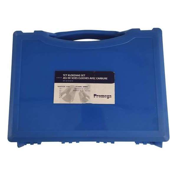 PROMEGA - TCT KLOKZAAG SET - 19 - 57 MM / 8 PCS PROMEGA - TCT KLOKZAAG SET - 19 - 57 MM / 8 PCS
