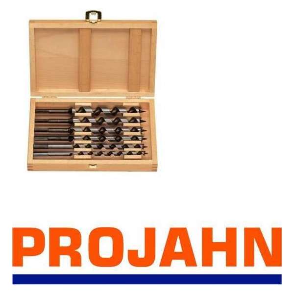 'PROJAHN'' Slangenboor hout L 600 mm Houtcassette 6-delig -10 · 12 · 14 · 16 · 18 · 20mm 'PROJAHN'' Slangenboor hout L 600 mm Houtcassette 6-delig -10 · 12 · 14 · 16 · 18 · 20mm