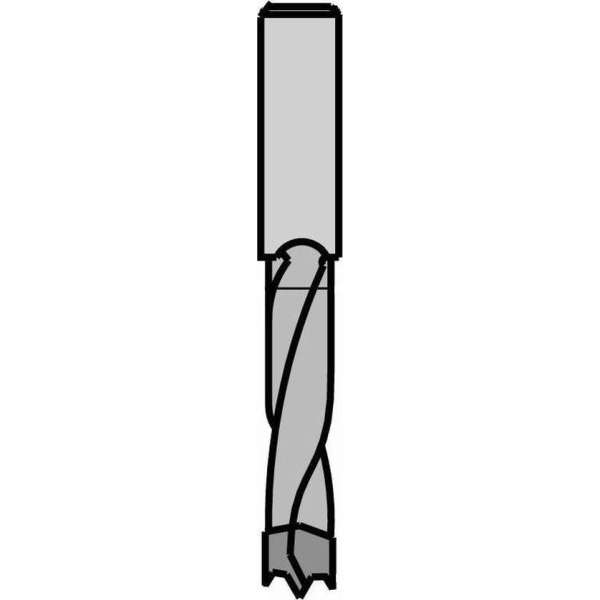 ENT Drevelboor HM 8x30x57mm kolf 8mm ENT Drevelboor HM 8x30x57mm kolf 8mm