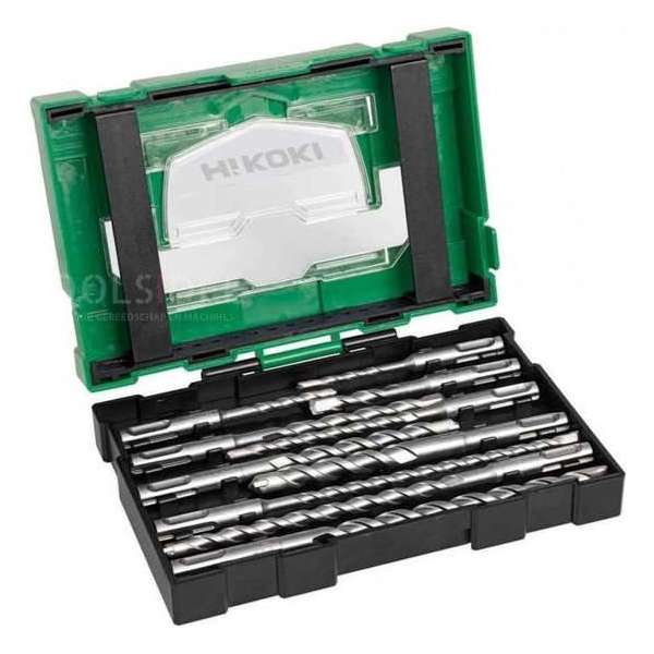 HiKOKI 10 Delige SDS-Plus Borenset - 40030030 HiKOKI 10 Delige SDS-Plus Borenset - 40030030