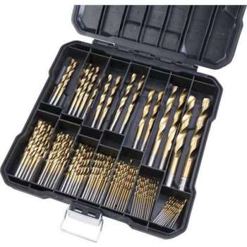 Westfalia Titanium HSS boren assortiment 100 stuks